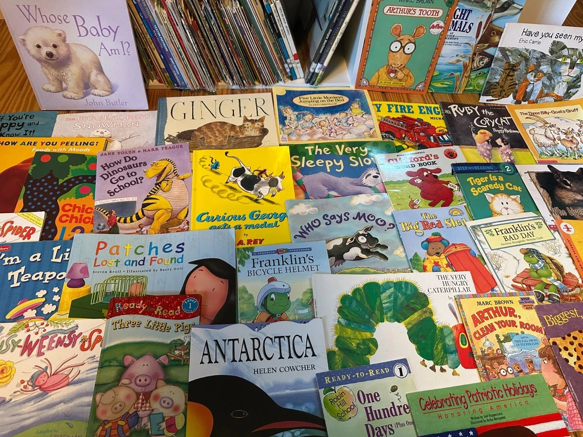 Random Lot of 20 Books for Children's/ Kids /Preschool/Daycare