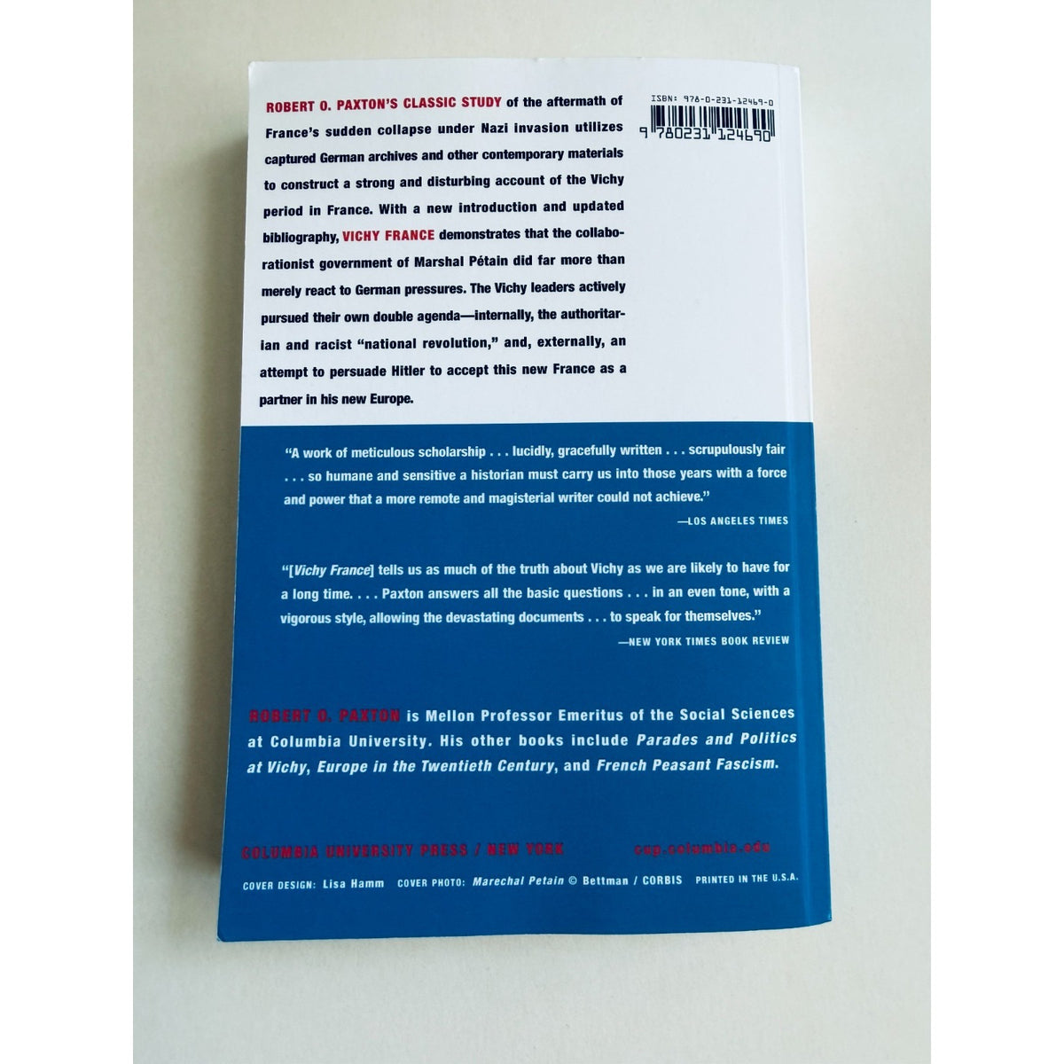 Vichy France: Old Guard and New Order 1940–1944, Robert O. Paxton